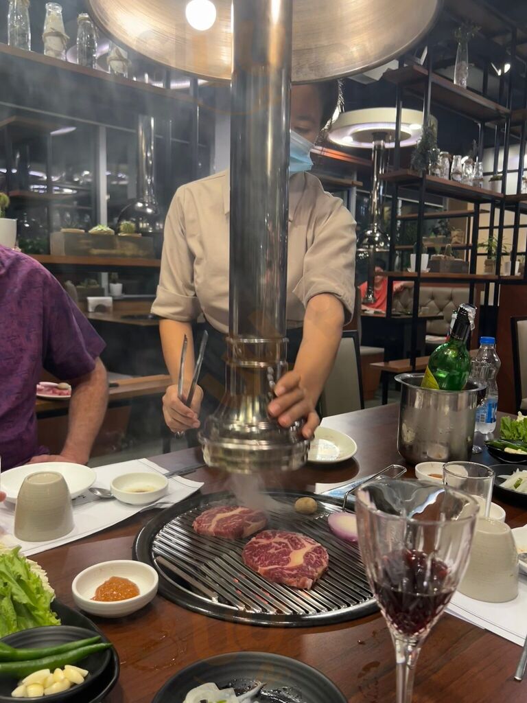 Korean BBQ Tableside Service